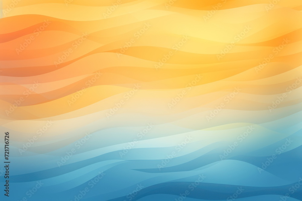 azure, amber, pale amber soft pastel gradient background with a carpet texture vector illustration
