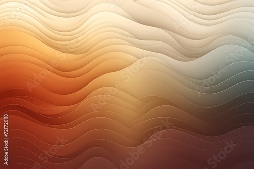 Bronze gradient colorful geometric abstract circles and waves pattern background