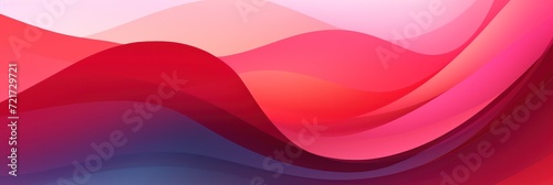 Cranberry gradient colorful geometric abstract circles and waves pattern background