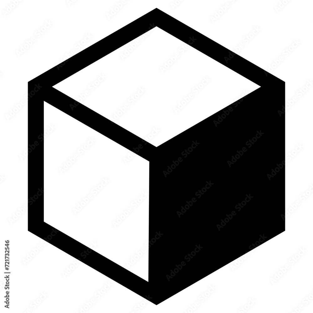 box icon, vector illustration, simple design, best used for web, banner or presentation - obrazy, fototapety, plakaty 