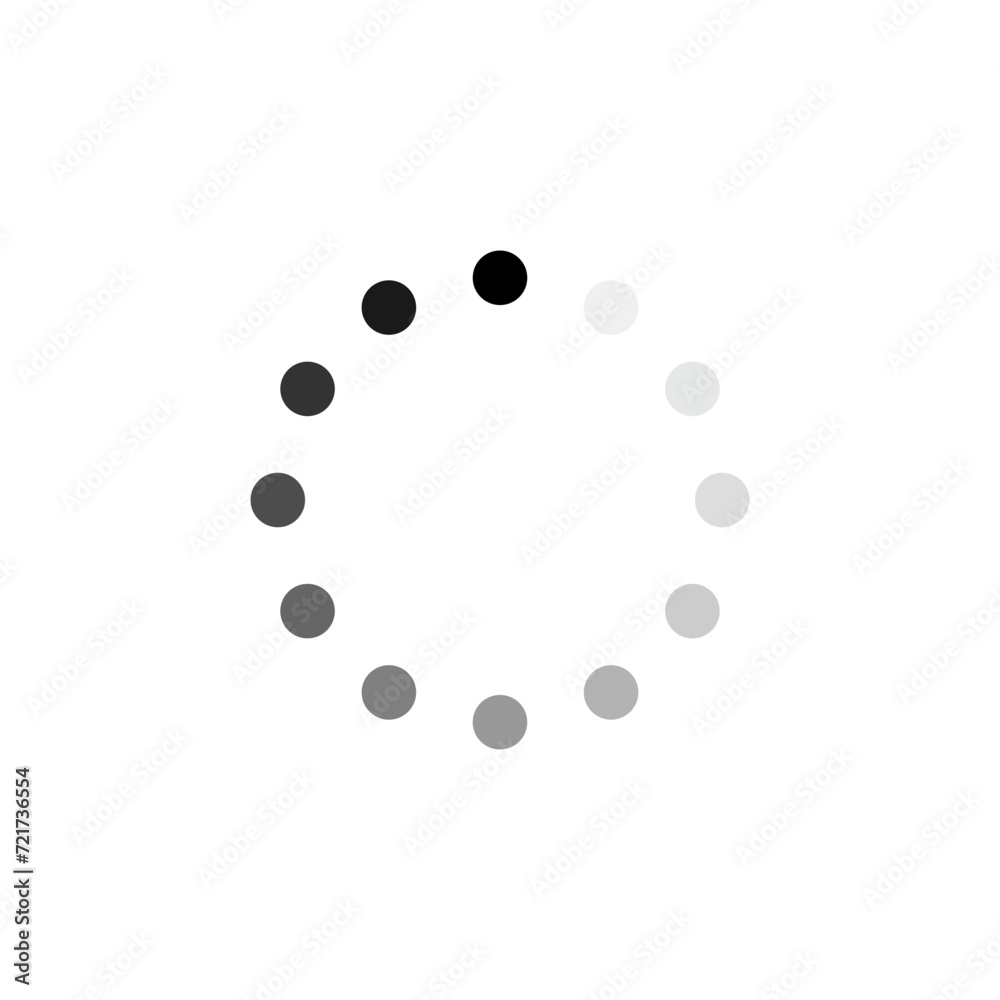 loading time icon in black loading time icon in black