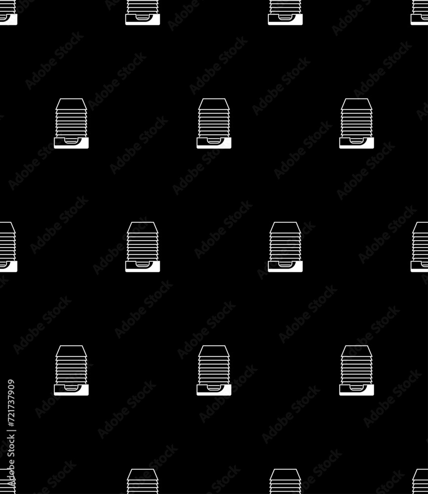 Document Holder Tray Icon Seamless Pattern Y_2208001