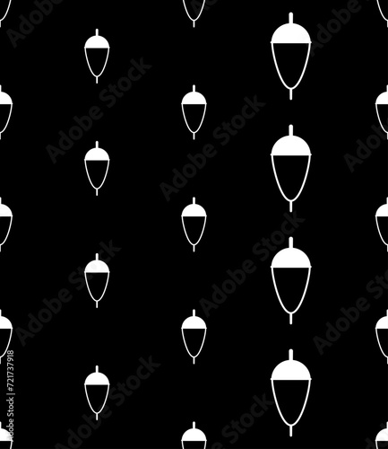 Fishing Float Icon Seamless Pattern Y_2208001