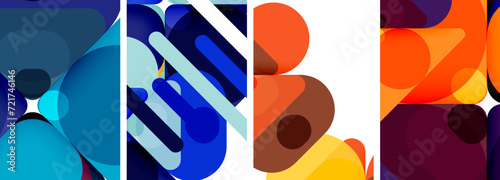Geometric elements abstract backgrounds for wallpaper, business card, cover, poster, banner, brochure, header, website