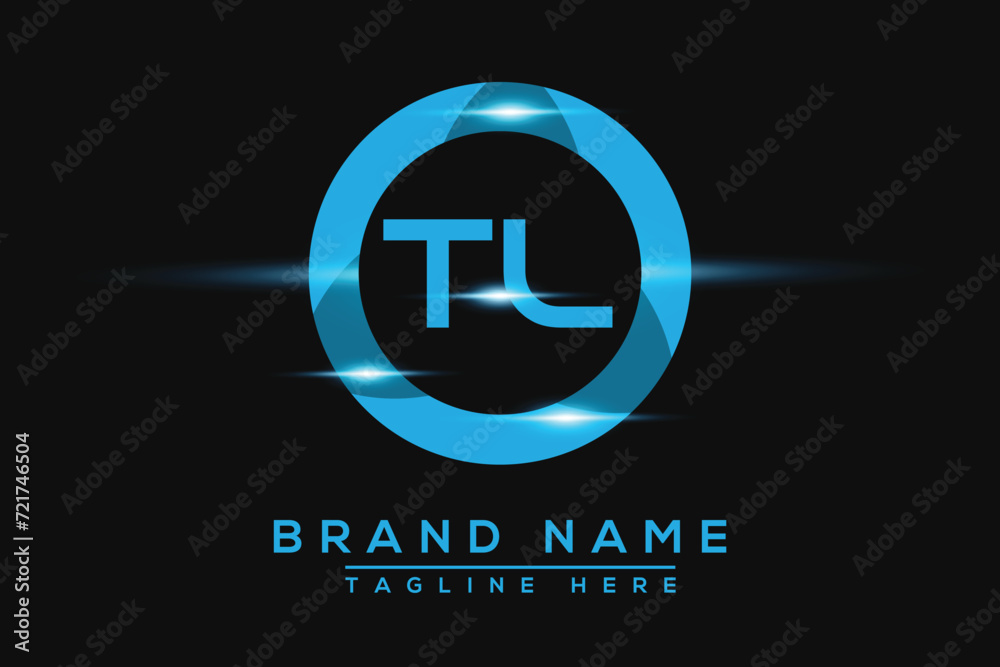 TL Blue logo Design. Vector logo design for business. TL Blue logo Design. Vector logo design for business.