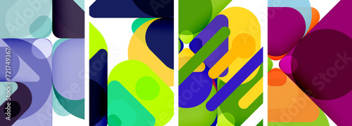 Geometric elements abstract backgrounds for wallpaper, business card, cover, poster, banner, brochure, header, website