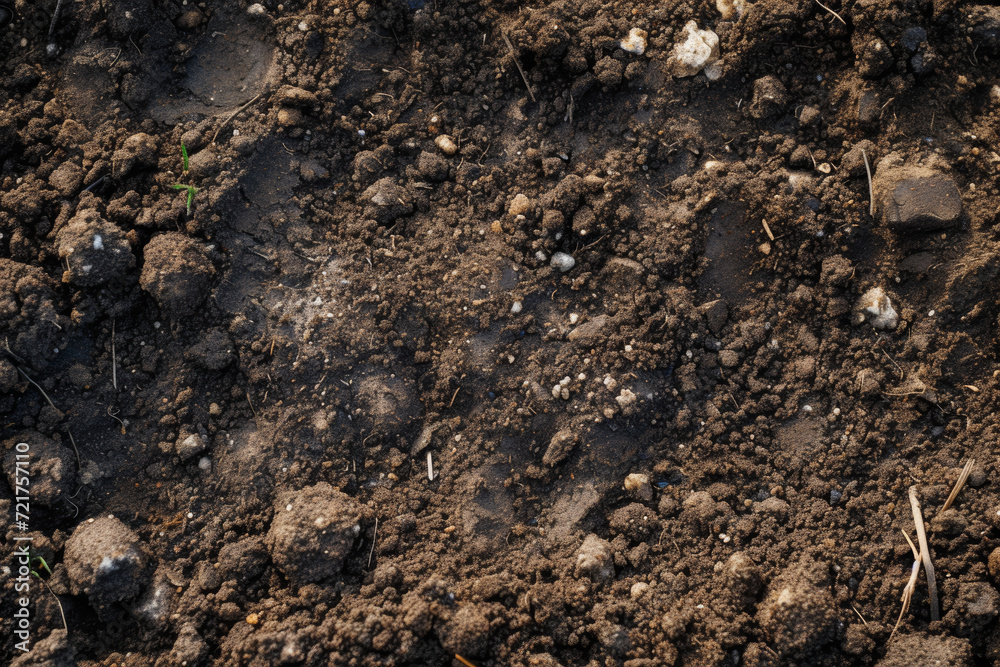 Dirt close-up texture Dirt close-up texture
