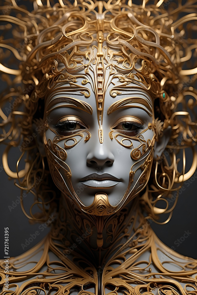 Gold Ornament illustration Gold Ornament illustration