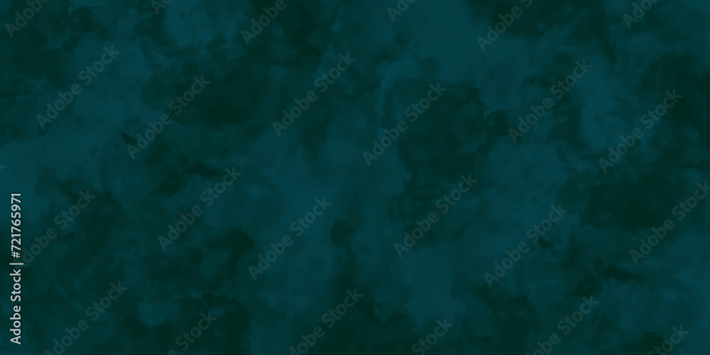 Abstract dynamic texture with dark blue clouds on dark background. Defocused Lights and Dust Particles. Watercolor wash aqua painted texture grungy design.	
