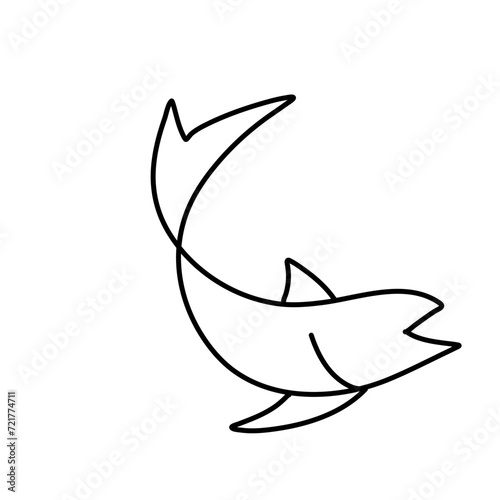 Fish outline