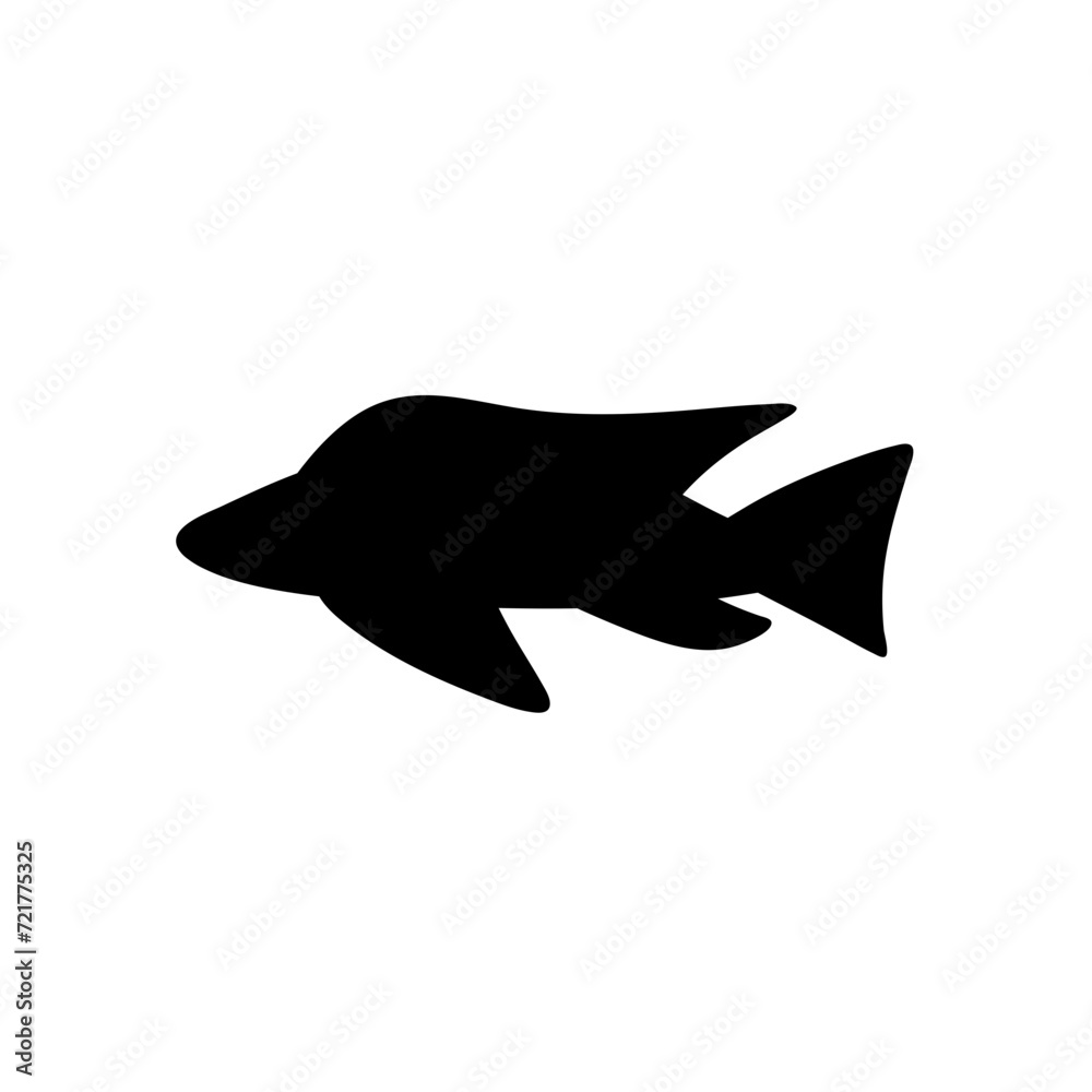 Fish silhouette Fish silhouette