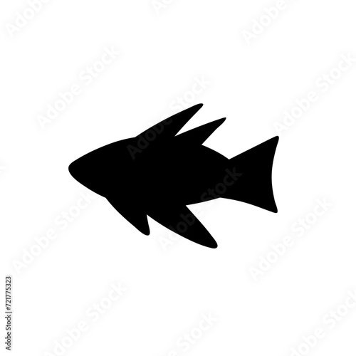 Fish silhouette