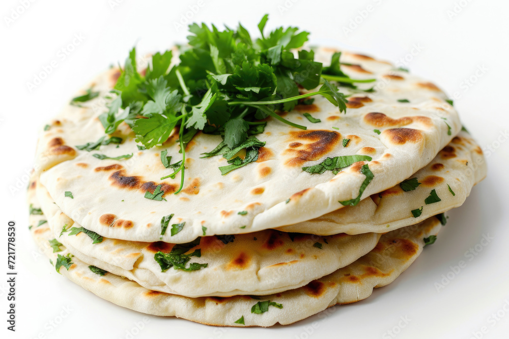 A Zhingyalov Hats, a traditional Armenian flatbread filled with an assortment of fresh greens