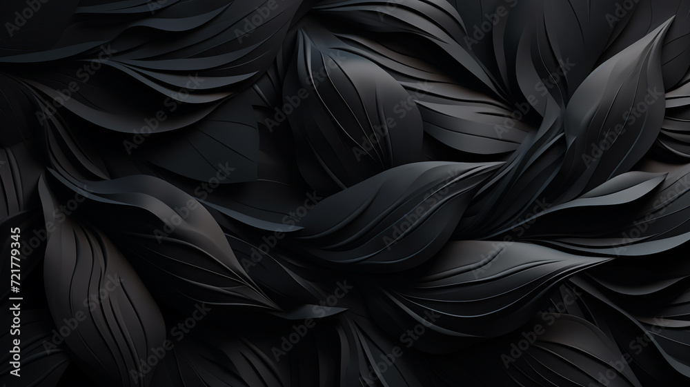 dark green leaves background. dark green leaves background.