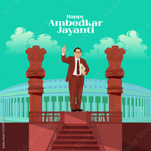 Baba Saheb Ambedkar Jayanti Creative
