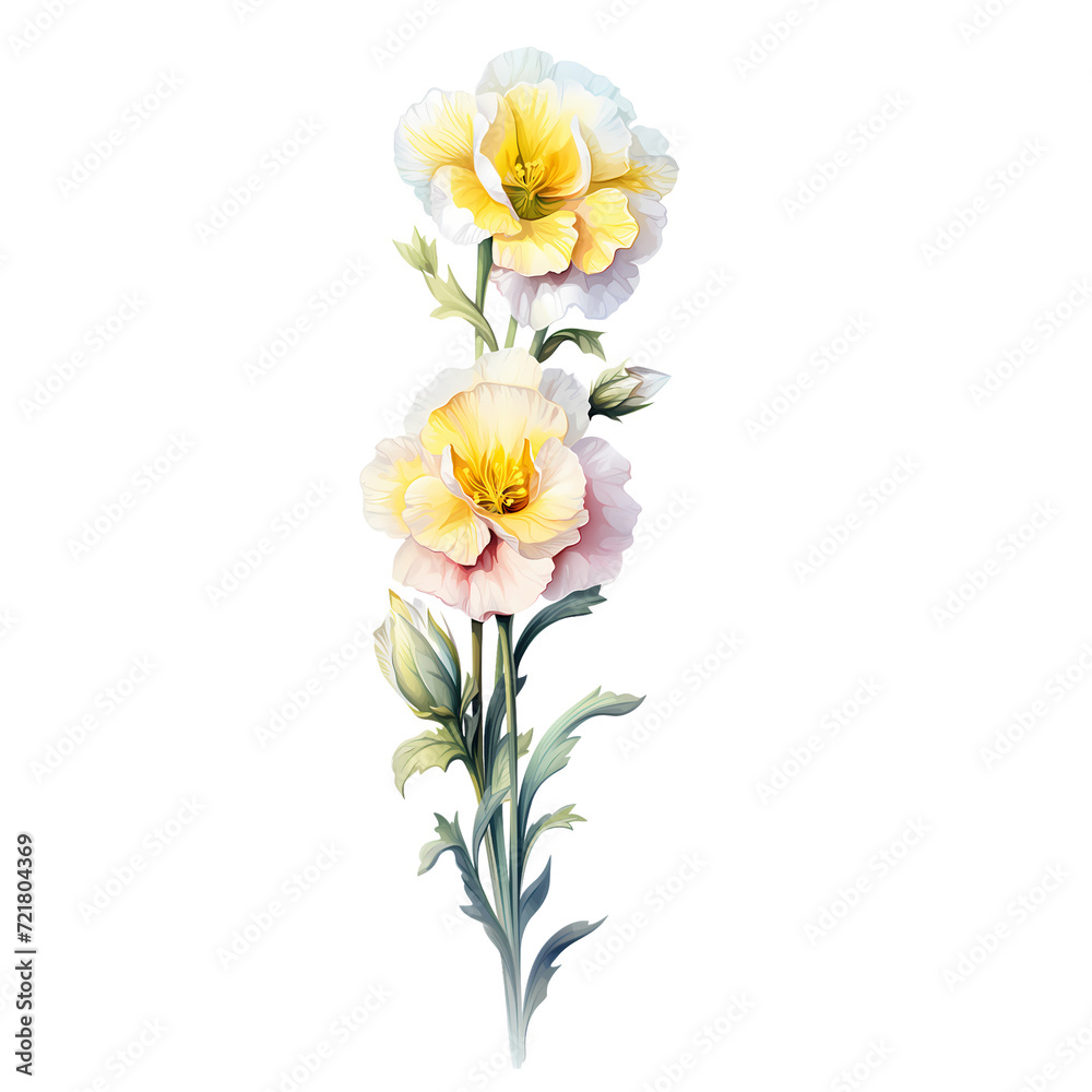 Birth Month Flowers February Primrose  transparent background PNG