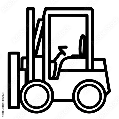 forklift truck and forklift