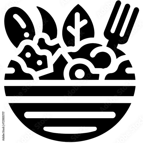 Noodle Soup illustration icon