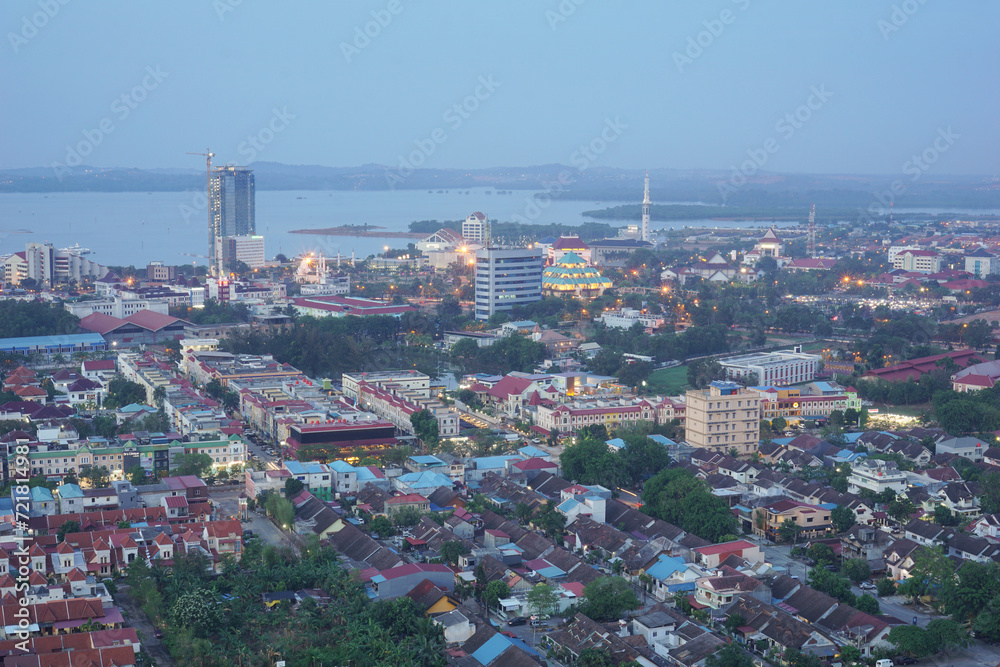 View of the Batam city