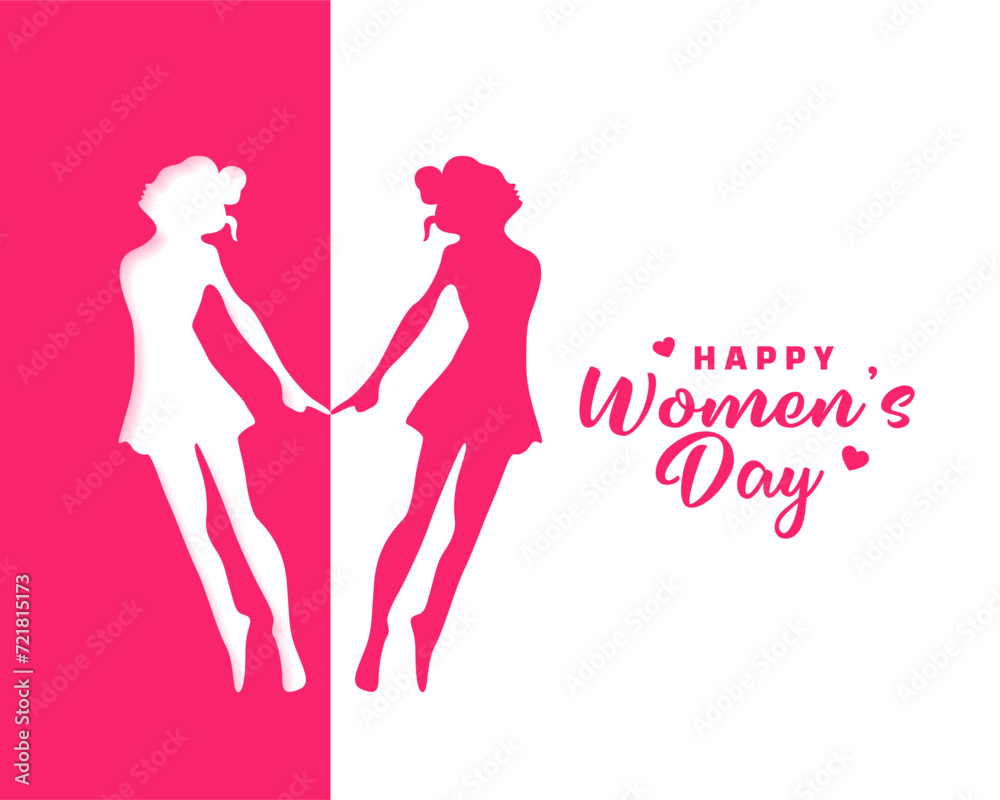 creative international womens day event background in papercut style creative international womens day event background in papercut style