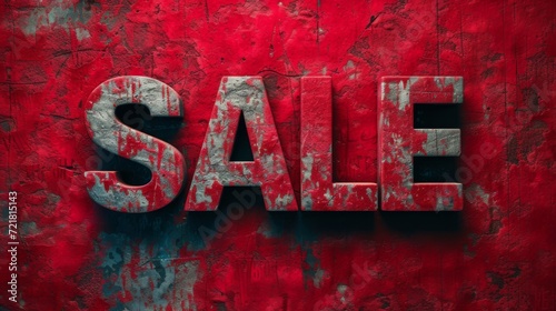 SALE - typographical logo design spelling out the word Sale