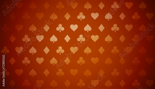 casino gambling ace card pattern banner win big prize photo