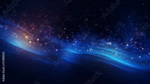 Ethereal cosmic light waves swirling across a star-filled dark space.