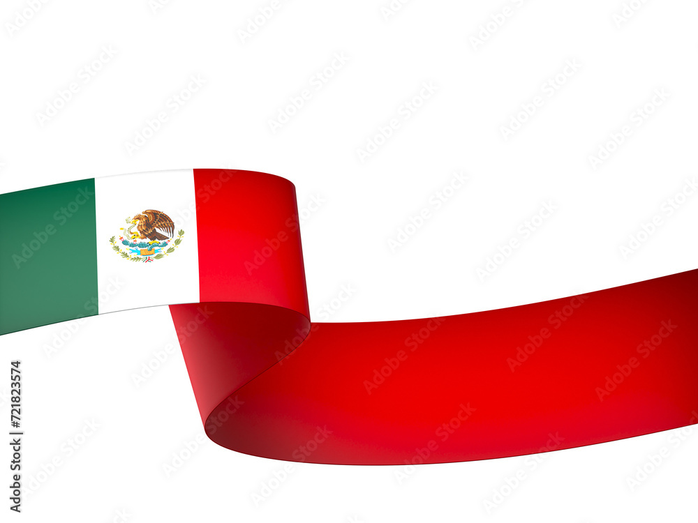 Mexico flag element design national independence day banner ribbon png
Mexico flag element design national independence day banner ribbon png