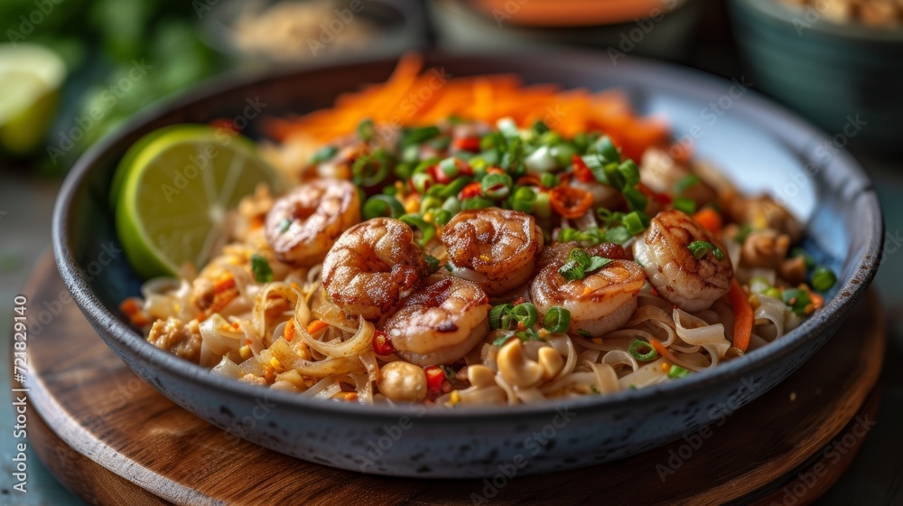 Thai cuisine - food photography Generative AI Thai cuisine - food photography Generative AI