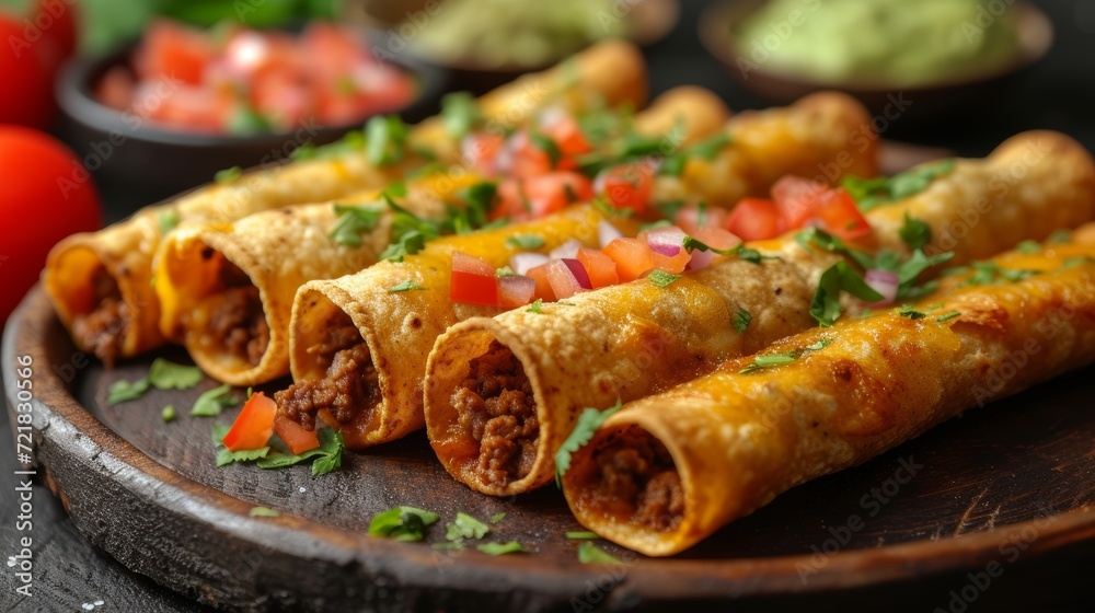 Taquitos Advertisement - Food Promotion Generative AI Taquitos Advertisement - Food Promotion Generative AI
