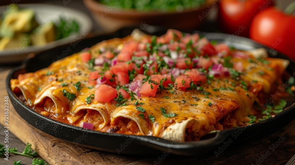 Mexican Cuisine - Food Photography Generative AI