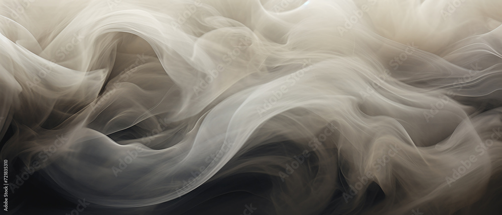 Obraz premium Abstract smoke background, swirling pattern, and texture.
