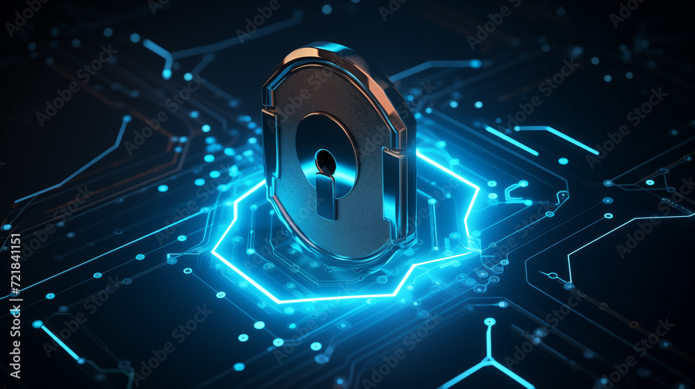 Binary code lock, security and privacy code for protection, digital technology abstraction. Abstract background of futuristic technology Binary code lock, security and privacy code for protection, digital technology abstraction. Abstract background of futuristic technology