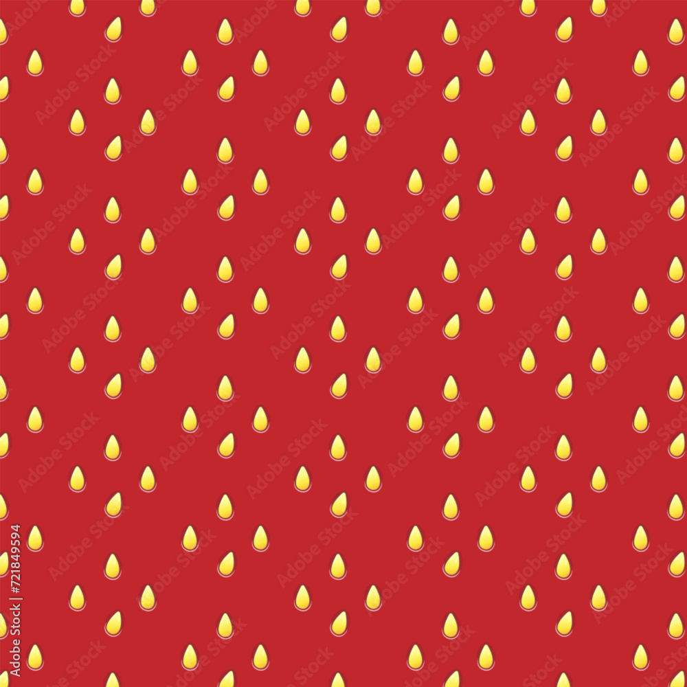 vector strawberry pattern seamless realistic texture background