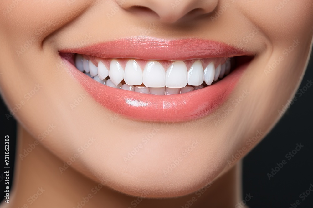 Vibrant and immaculate white teeth, exemplifying optimal dental care to mesmerize viewers Vibrant and immaculate white teeth, exemplifying optimal dental care to mesmerize viewers