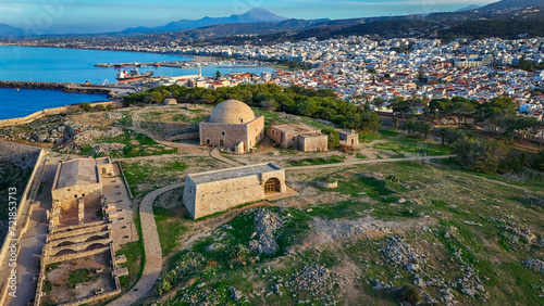 panorama of Rethymno, Crete