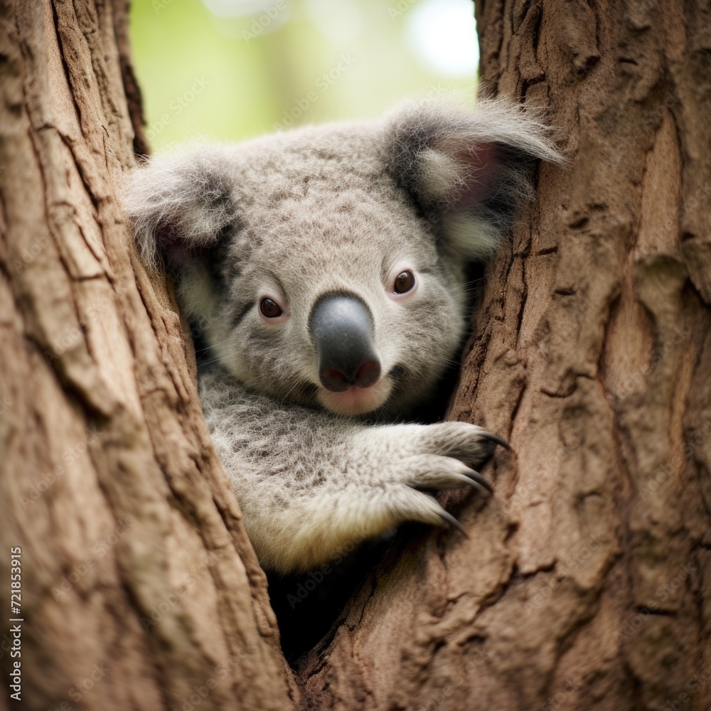 Obraz premium Koala in a tree