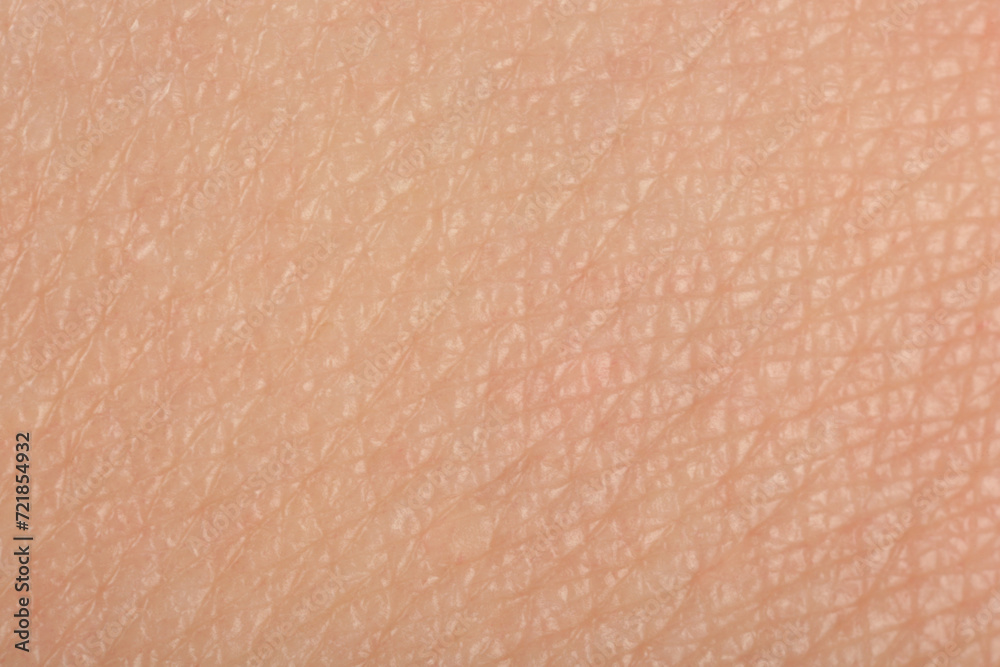 Fototapeta premium Texture of healthy skin as background, macro view