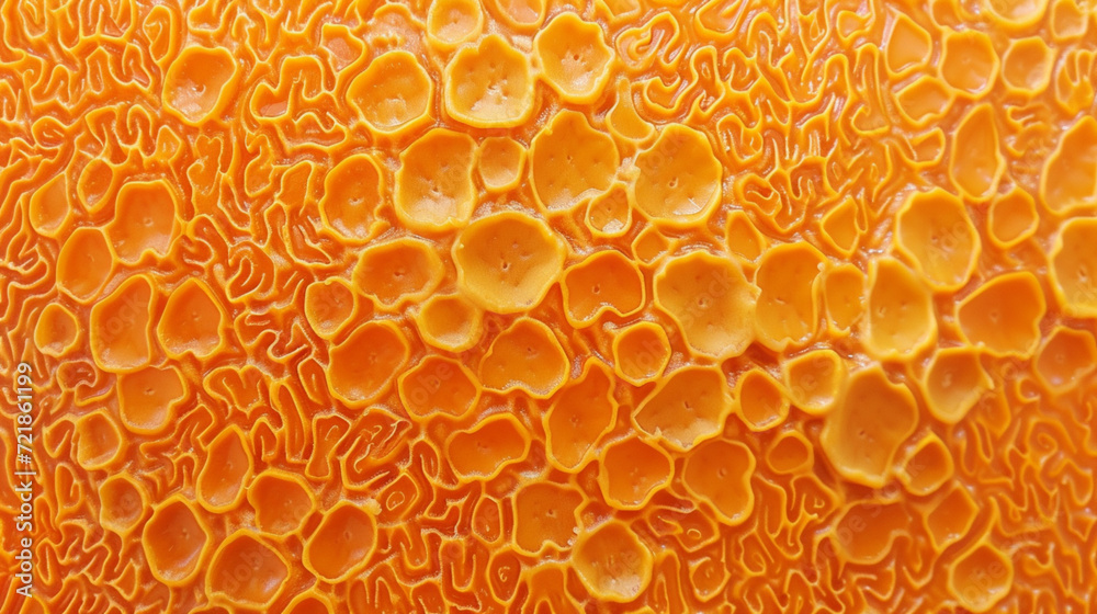 orange water droplets