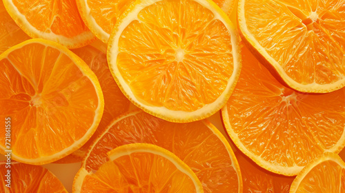 orange slices background