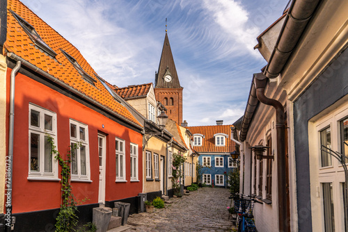 Hjelmerstald street in Aalborg