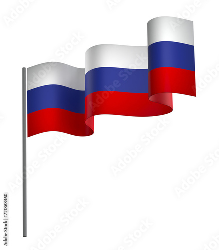 Free Download Russia flag element design national independence day banner ribbon png
 - GFXLoad