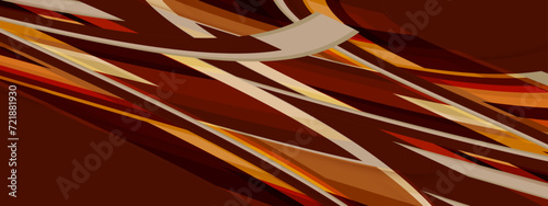 Abstract choco brownie squares and lines background. Futuristic and technology concept. Vector graphic illustration.