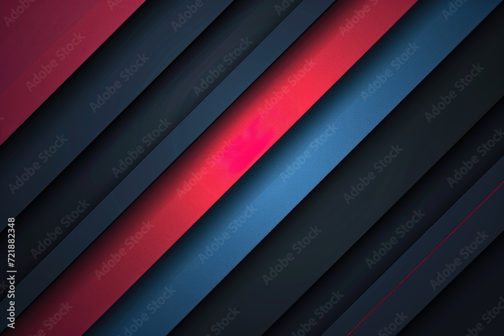 Fototapeta premium Digital Dynamics: Diagonal Stripes on Dark Background