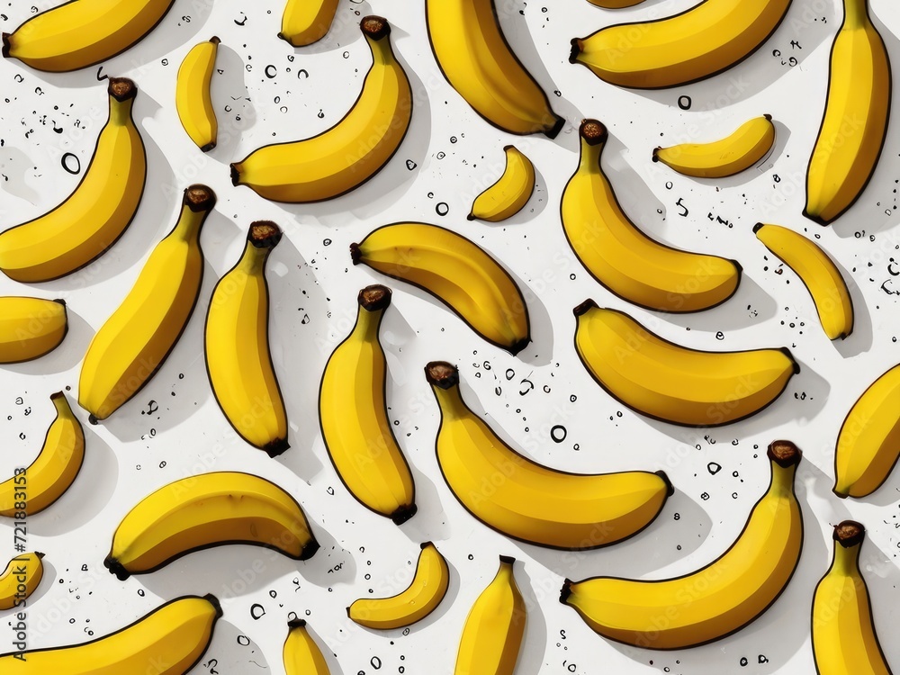 banana pattern background