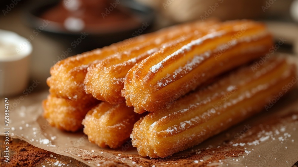 Churros Advertisement - Food Promotion Generative AI Churros Advertisement - Food Promotion Generative AI