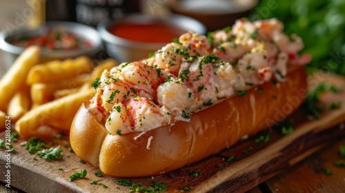 Lobster Roll - Food photography Generative AI