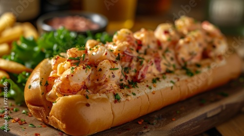 Lobster Roll - Food photography Generative AI