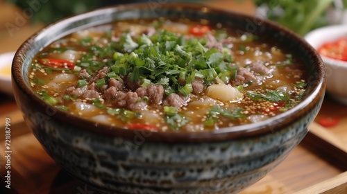 Vietnamese Pho Dish - Food and Beverage Generative AI