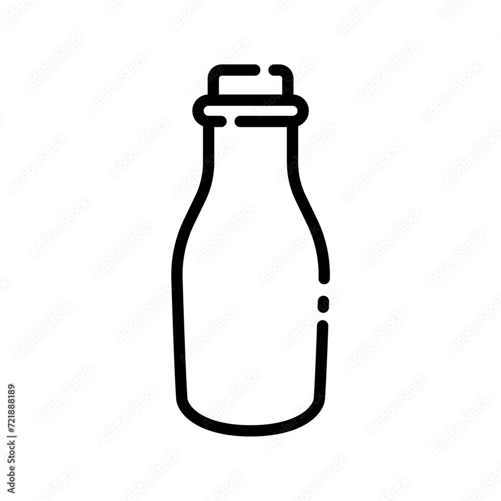 milk bottle icon design vector template milk bottle icon design vector template
